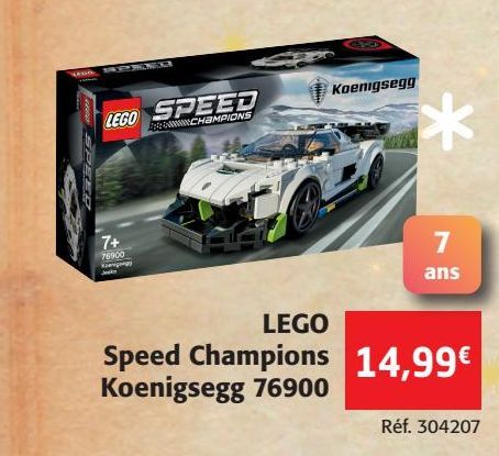 LEGO Speed champions Koenigsegg 76900