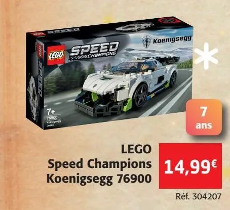 lego speed champions koenigsegg 76900