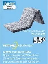 matelas pliant 