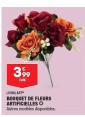 bouquet de fleurs Living Art