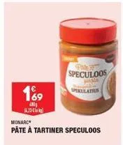 169  lo  ய  monarc  pâte à tartiner speculoos  pate speculoos  spekulatius  