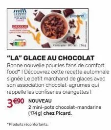 mill  bonne nouvelle pour les fans de comfort food* ! découvrez cette recette automnale signée le petit marchand de glaces avec son association chocolat-agrumes qui rappelle les confiseries orangettes