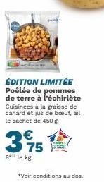 pommes de terre Canard-Duchene
