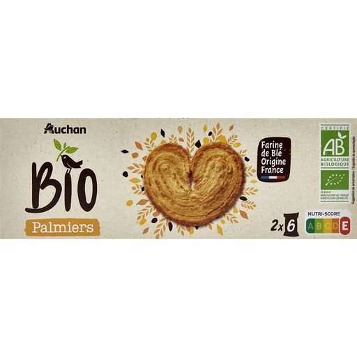 PALMIERS AUCHAN BIO