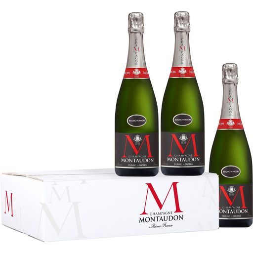 CHAMPAGNE MONTAUDON Le lot de 3