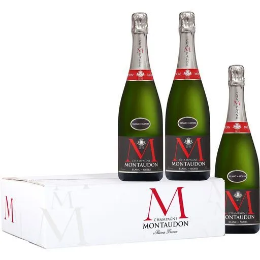 champagne montaudon le lot de 3