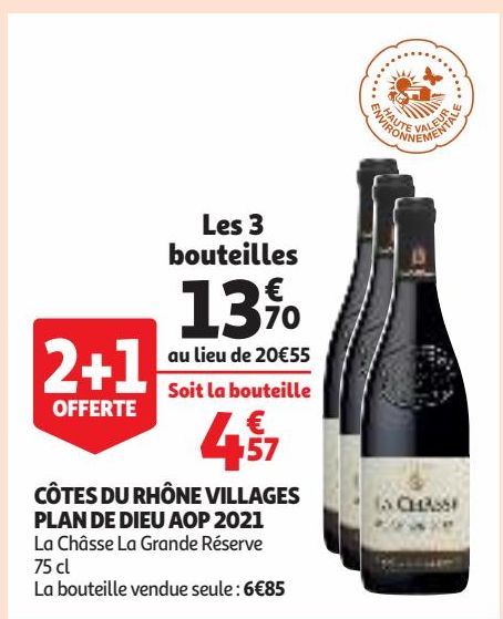 CÔTES DU RHÔNE VILLAGES PLAN DE DIEU AOP 2021