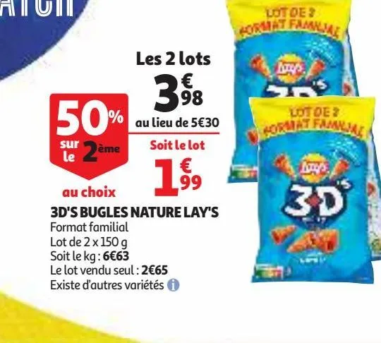 3d's bugles nature lay's