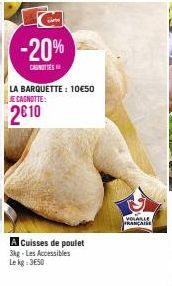 cuisses de poulet 