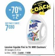 lessive liquide Mir