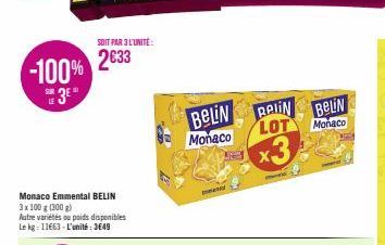 emmental Belin