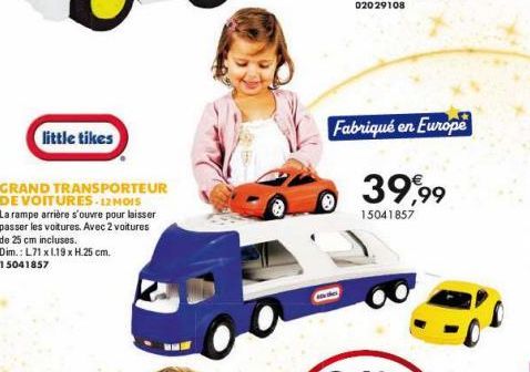 rampe Little tikes