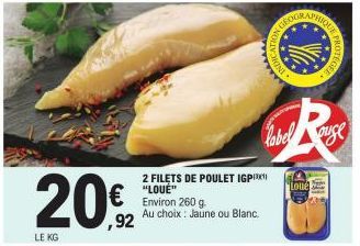 filets de poulet 