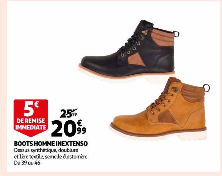 boots homme inextenso