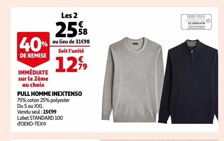 pull homme inextenso