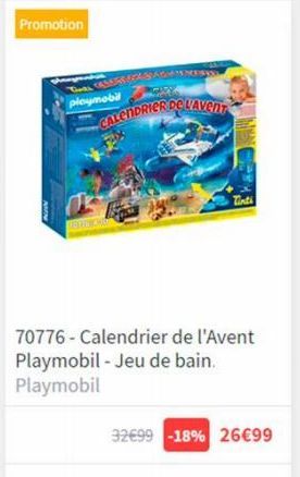 calendrier de l'Avent Playmobil