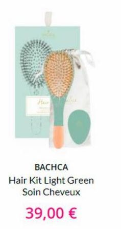 Hur  BACHCA Hair Kit Light Green  Soin Cheveux  39,00 € 