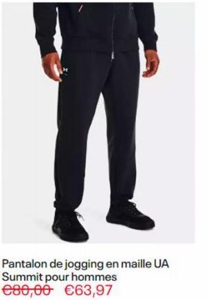 Pantalon de jogging en maille UA  Summit pour hommes  e80,00 €63,97 