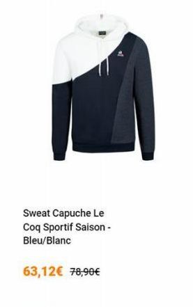 sweat capuche Le Coq Sportif