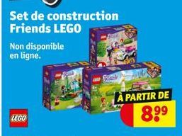 Set de construction Friends LEGO  Non disponible en ligne.  LEGO  Fized  À PARTIR DE 8.99  