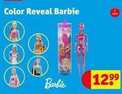 Ko  B  Color Reveal Barbie  Barbie  an+  12⁹⁹ 