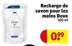 savon pour les mains Dove