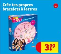 Crée tes propres bracelets à lettres  K3  Letterarmbandjes  ARS  99 