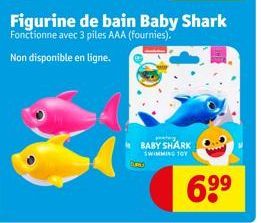 BABY SHARK SWIMMING TOY  6⁹⁹ 