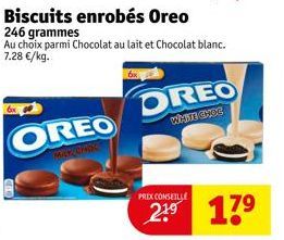 chocolat au lait Oreo