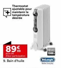 thermostat delonghi