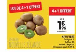 ORIGINE  NOUVELLE ZÉLANDE  4+1 OFFERT  LES 5  96  TIetc.or 