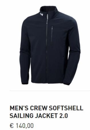 MEN'S CREW SOFTSHELL SAILING JACKET 2.0  € 140,00 