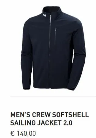men's crew softshell sailing jacket 2.0  € 140,00 