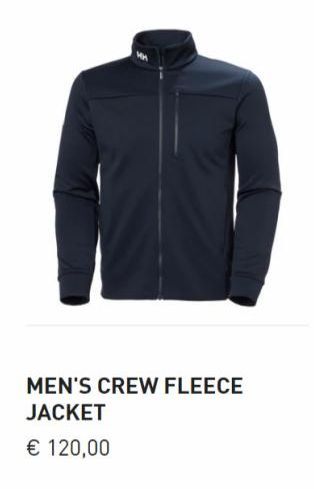 MEN'S CREW FLEECE  JACKET € 120,00 