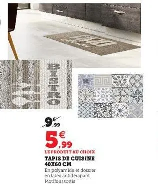 tapis de cuisine 