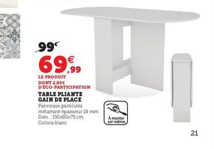 table pliante 