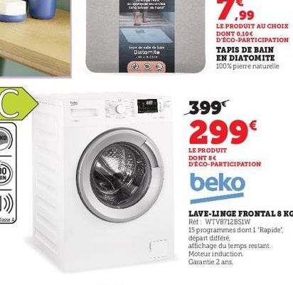 tapis de bain Beko