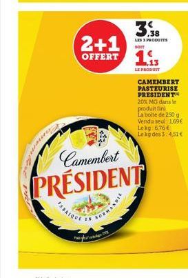 camembert Président