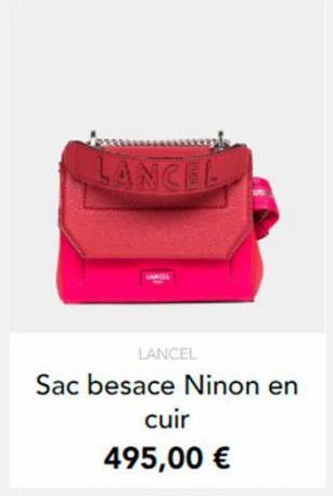 Promotion lancel hotsell