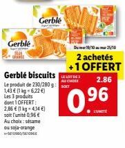 biscuits Gerblé