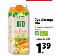 jus d'orange 