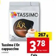 Tassimo L'Or cappuccino  TASSIMO  FOR  Cappuccino  267 g  3.78 