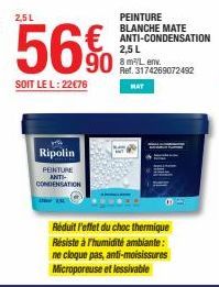 peinture anti-condensation Ripolin