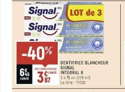 dentifrice Signal