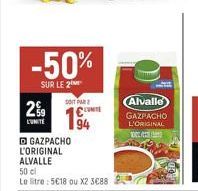 gazpacho Alvalle