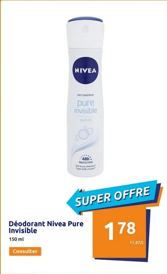 déodorant nivea