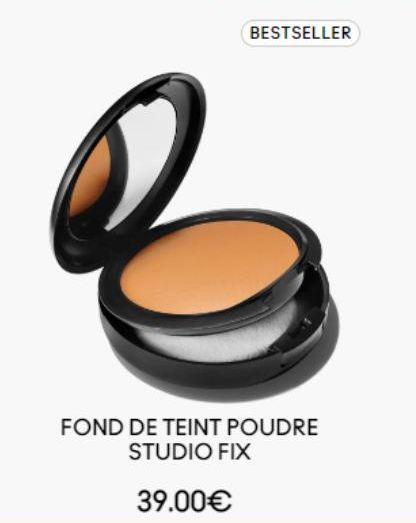 BESTSELLER  FOND DE TEINT POUDRE STUDIO FIX  39.00€ 