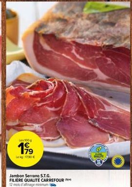 jambon serrano Carrefour