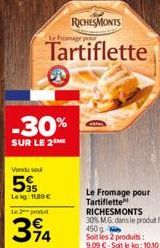 fromage RichesMonts