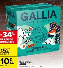 soldes Gallia
